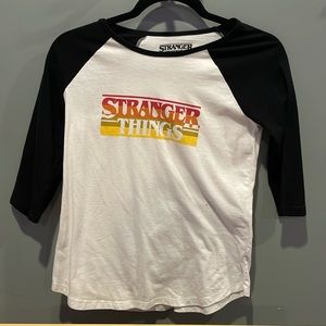 strange things tee shirt!